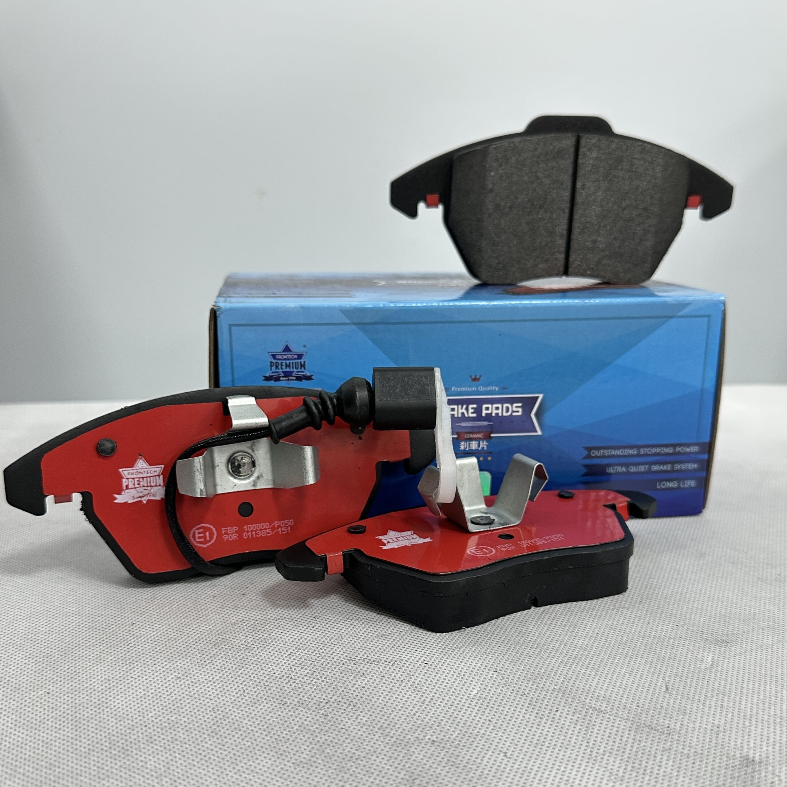 Truck brake pads for heavy-duty trucks, trailers and buses