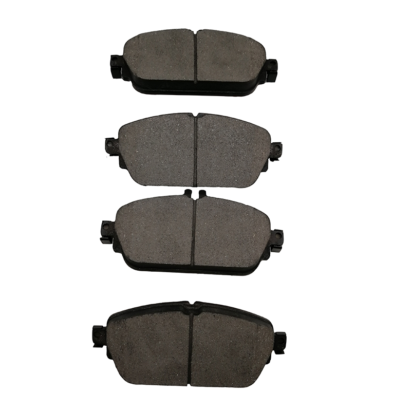 Semi-metallic brake pads for passenger and light commercial vehicles